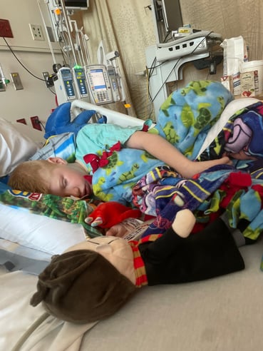 Bentley sleeping hospital bed