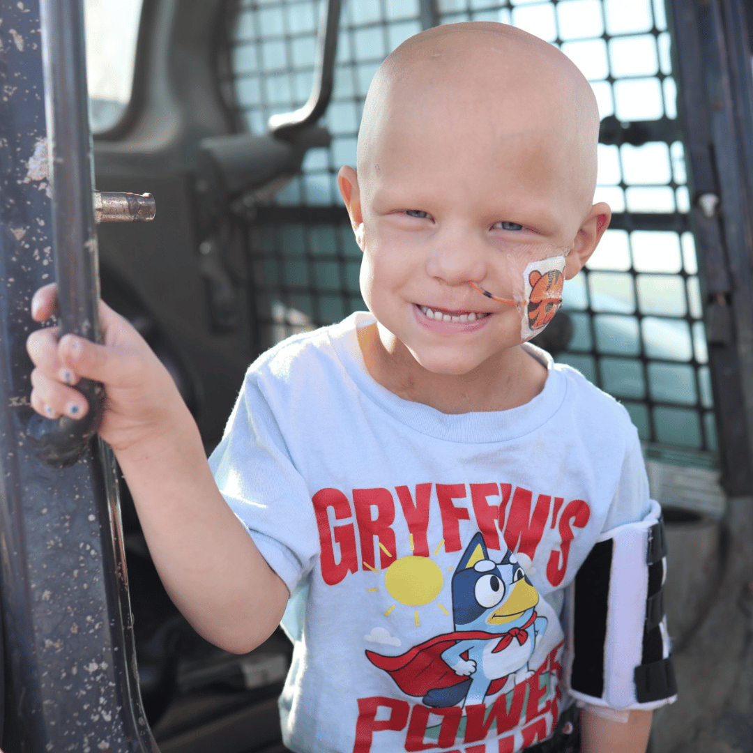 All-Star Gryffin, a little boy who faces cancer