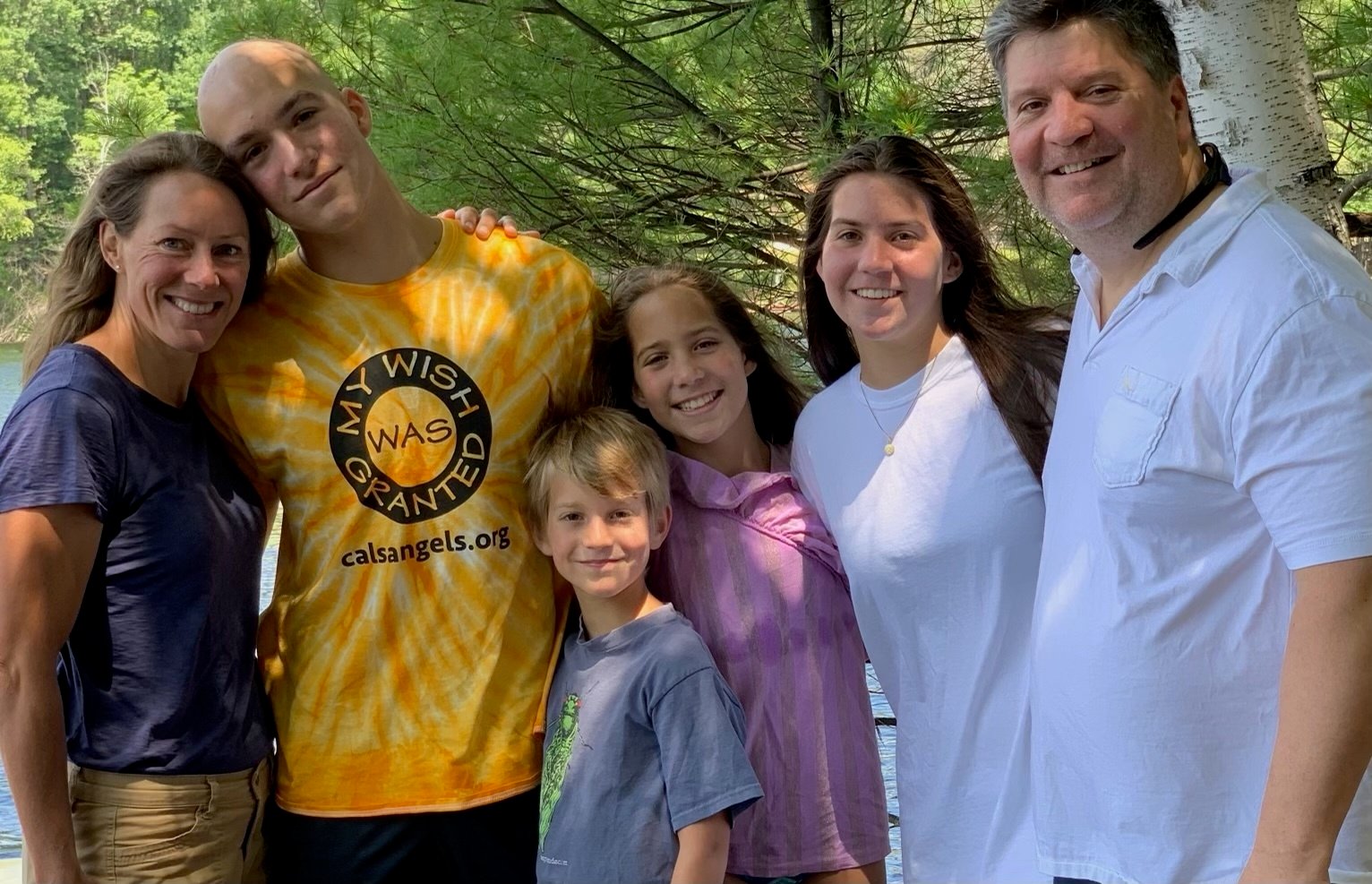 John and family