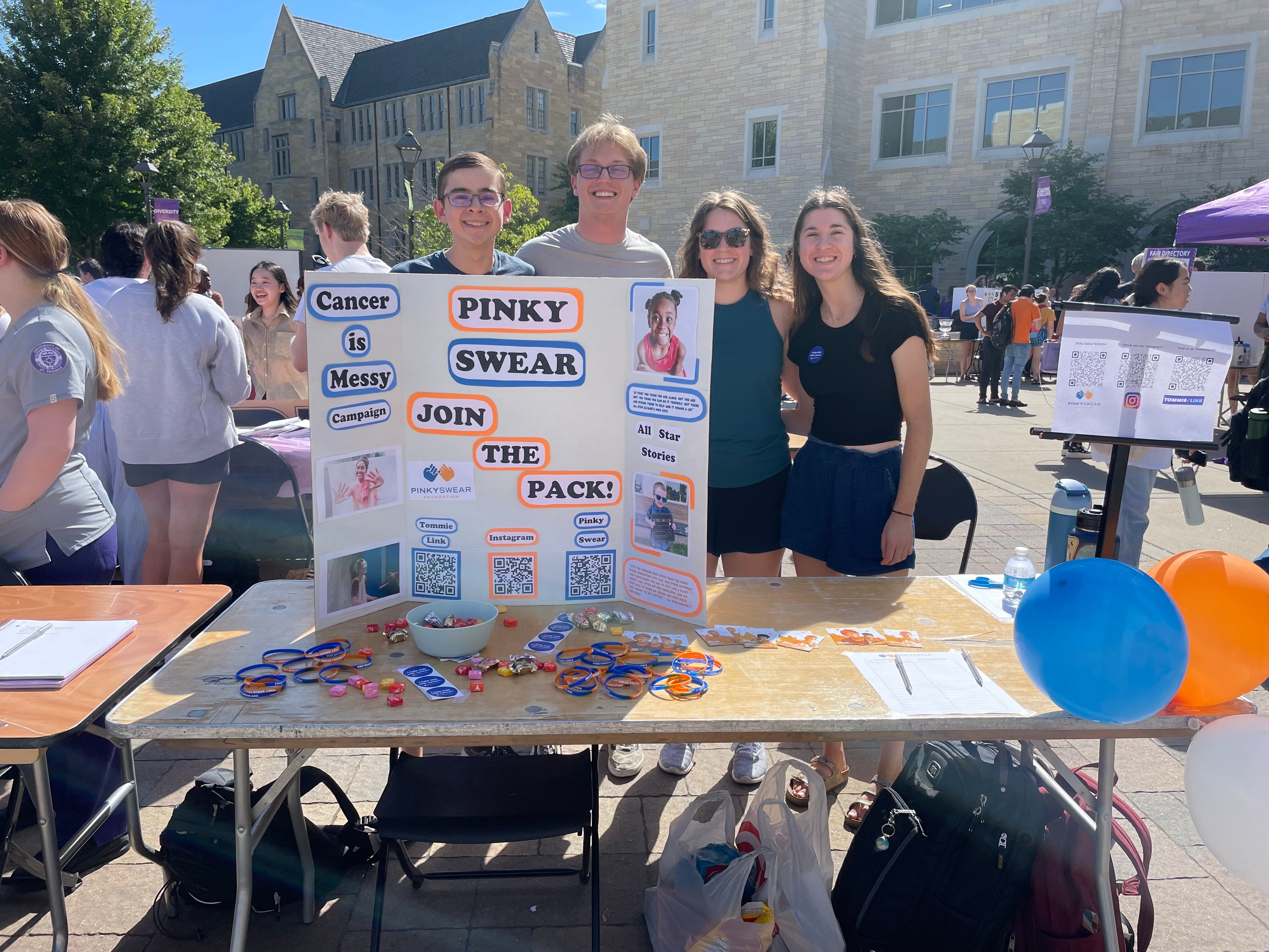 Jack and PACK at Club Info Fair