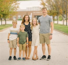 All-Star James and his family