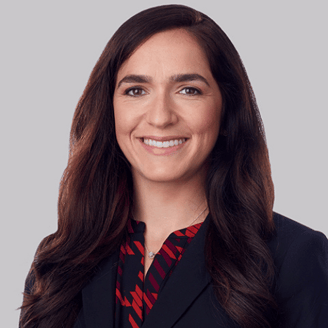 A headshot of Pinky Swear board member, Katie Lagrange