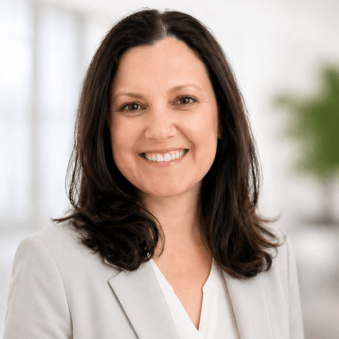A headshot of Debra Frimerman, a Pinky Swear board member.