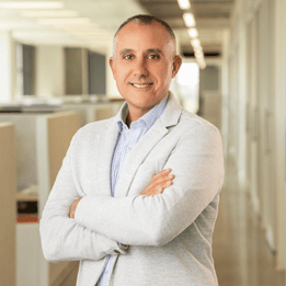 A headshot of Pinky Swear board member Paul Crowley