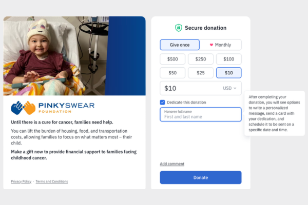 Tribute checkout FRU sample