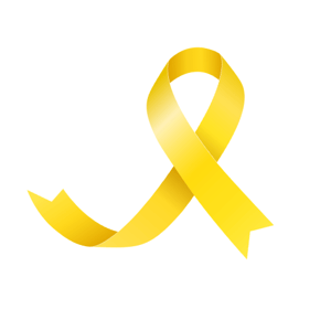 Childhood Cancer Awareness ribbon
