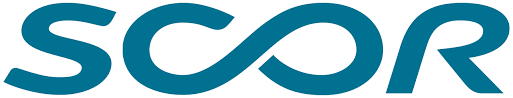 SCOR logo blue