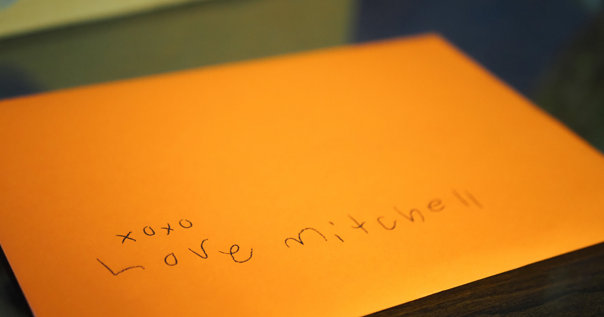 FB Orange Envelope