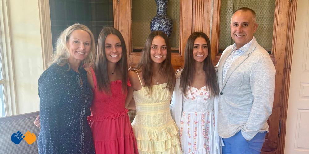 Paul Crowley and his family 
