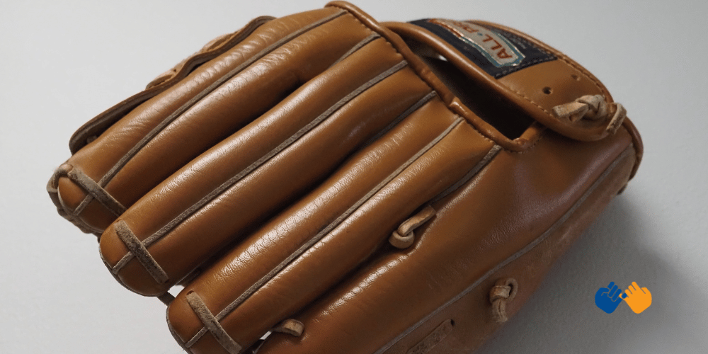 Pinky Swear Foundation founder, Mitch Chepokas' baseball glove