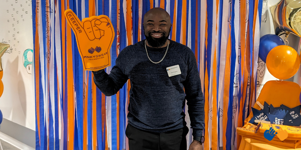 Pinky Swear Board member Fed Kongnso