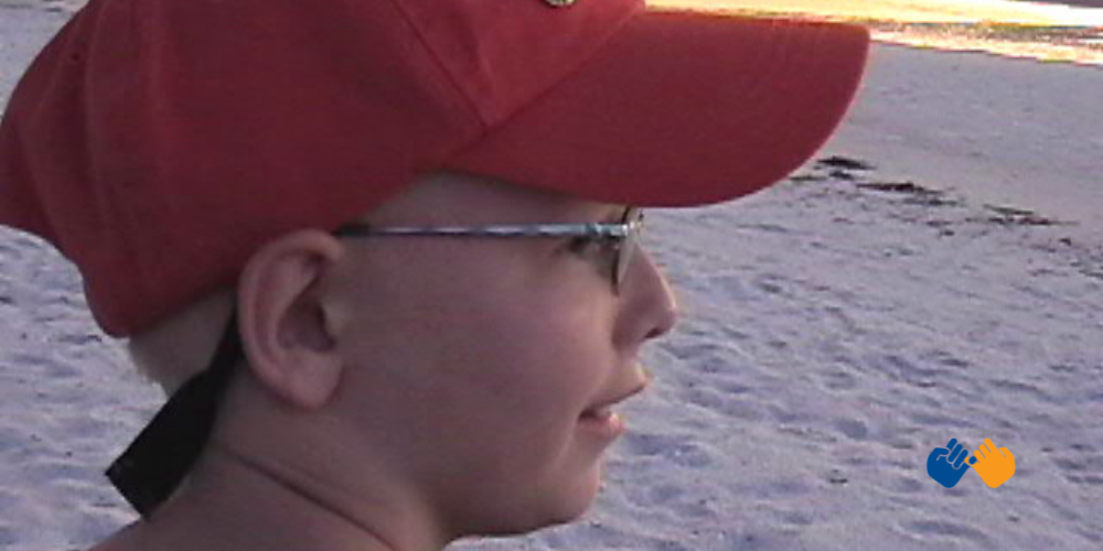 Pinky Swear Foundation founder, Mitch looking out onto the ocean